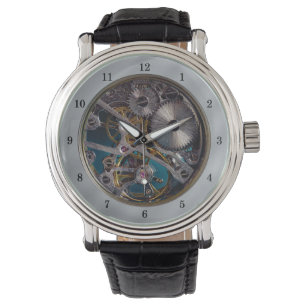 Zeer leuk gesimuleerd transparant polshorloge horloge