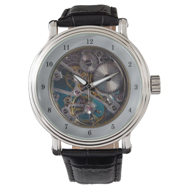 Zeer leuk gesimuleerd transparant polshorloge horloge (Voorkant)