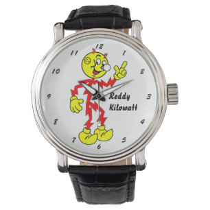 Zeer leuk Reddy Kilowatt polshorloge Horloge