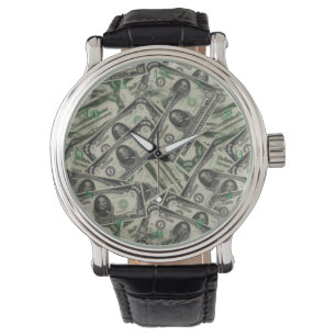 Zeer leuke 1000 dollar biljetten horloge