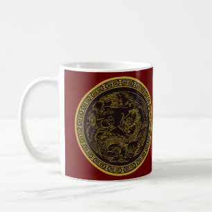 Zeer leuke Chinese Dragon Coffee Cup Koffiemok