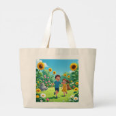 Zeer leuke en mooie uitziende design op Tote Bag (Achterkant)