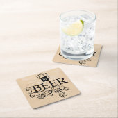 Zeer leuke generieke bier Onderzetter set (Insitu)
