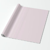 Zeer licht Baby roze wikkelpapierrol Cadeaupapier (Uitgerold)