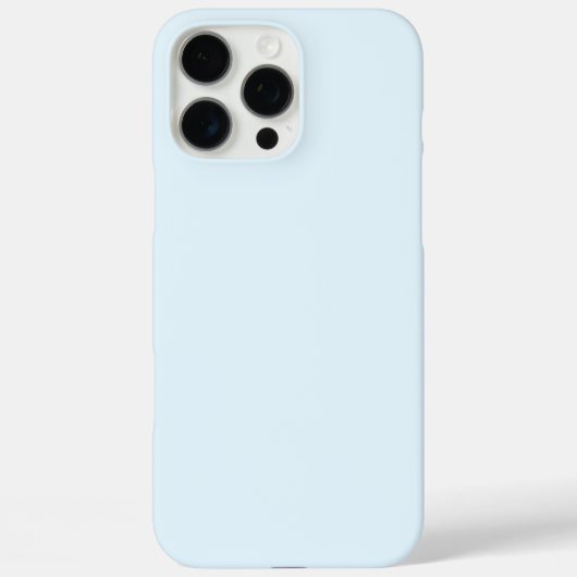 Zeer licht blauw - betoverende vlakte gekleurd Case-Mate iPhone case (Achterkant)