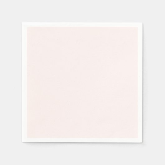 Zeer lichte roze kleur servetten (Voorkant)
