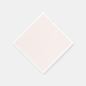 Zeer lichte roze kleur servetten (Hoek)