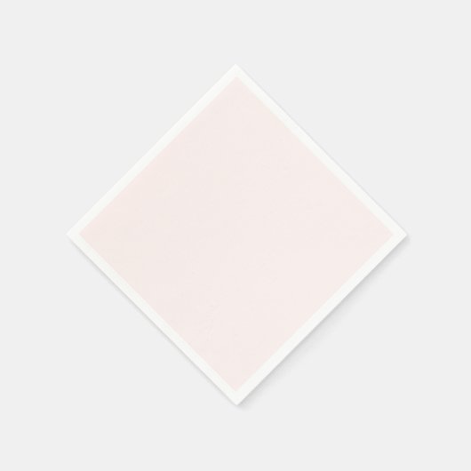 Zeer lichte roze kleur servetten (Hoek)