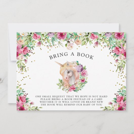 Zeer magische Dag Unicorn Birthday Dank u Kaart (Voorkant)