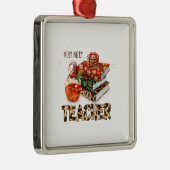 Zeer makelaarsleraar metalen ornament (Rechts)