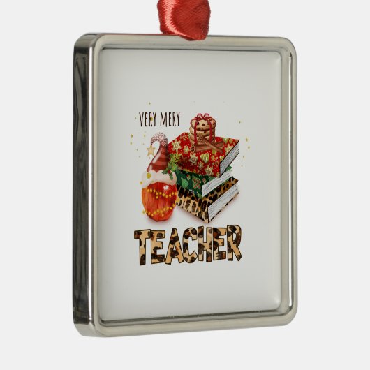 Zeer makelaarsleraar metalen ornament (Rechts)