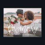 Zeer Merry Feestdagenkaart<br><div class="desc">Viel het seizoen met een aangepaste vakantiefootkaart!</div>