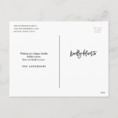 Zeer Merry Feestdagenkaart (Achterkant)