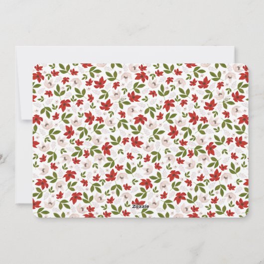 Zeer Merry Feestdagenkaart (Achterkant)