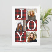 Zeer Merry Pset | 3 Foto Feestdagenkaart (Staand voorkant)