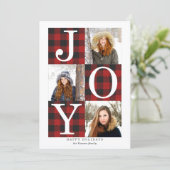 Zeer Merry Pset | 3 Foto Feestdagenkaart (Staand voorkant)