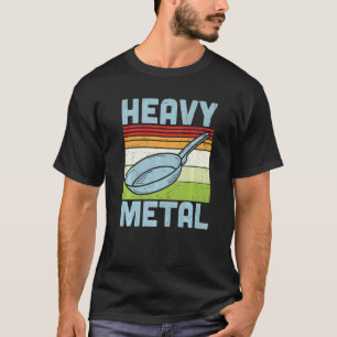  zeer metalen keuken kookkaas t-shirt