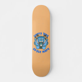 ZEER MINDER SCHAATS MEER tijgereditie Persoonlijk Skateboard