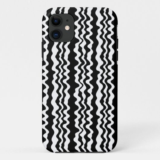 Zeer minimalistisch en eenvoudig plat en gewaagd e Case-Mate iPhone case (Achterkant)