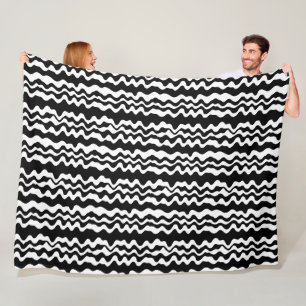 Zeer minimalistisch en eenvoudig plat en gewaagd e fleece deken
