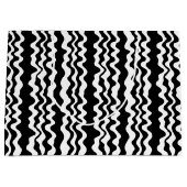 Zeer minimalistisch en eenvoudig plat en gewaagd e groot cadeauzakje (Voorkant)