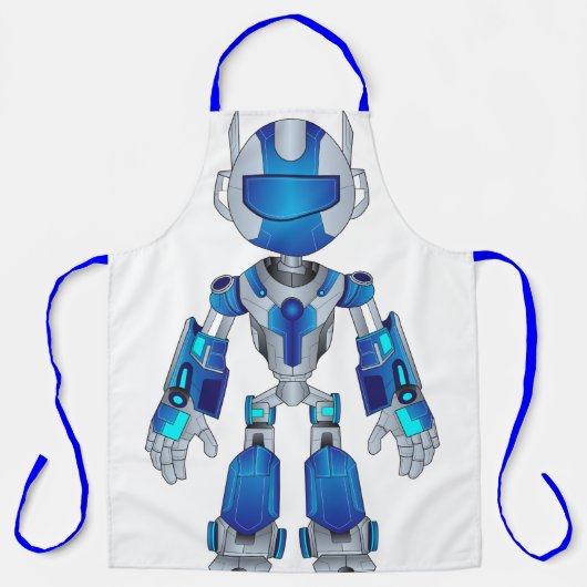 zeer modern schort voor robotontwerp (Voorkant)