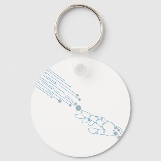 zeer moderne sleutelhanger voor robotontwerp (Voorkant)