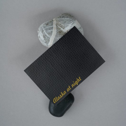 Zeer moeilijk grappige Alaska bij nacht zwart Legpuzzel