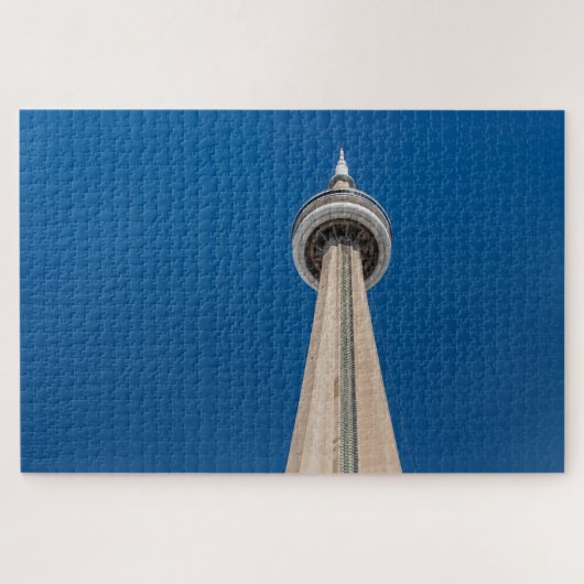Zeer moeilijke CN Tower, Toronto, Canada Legpuzzel (Horizontaal)