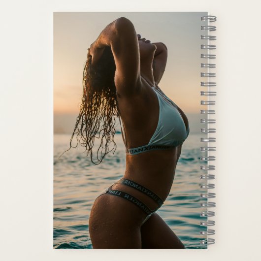 Zeer mooi en heet model Notitieboek (Achterkant)