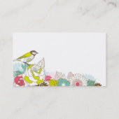 zeer mooi en leuk model voor visitekaartjes (Achterkant)