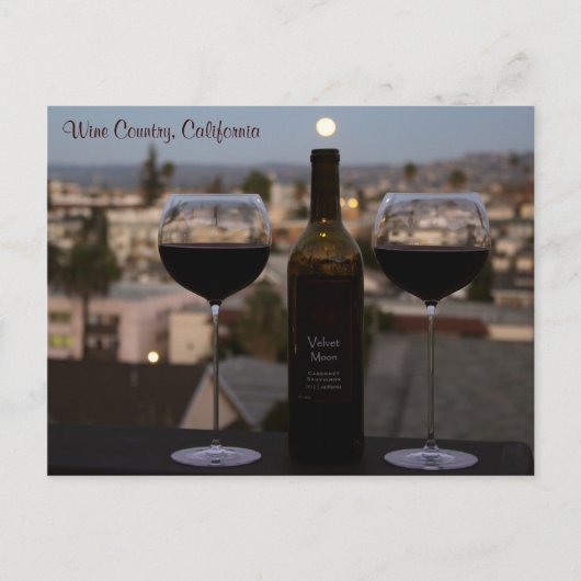 Zeer mooi wijnland Briefkaart! Briefkaart (Voorkant)