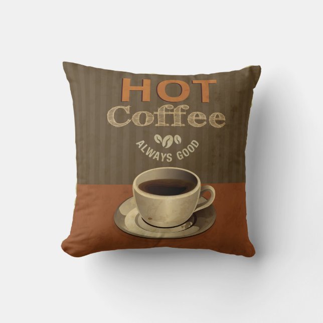 Zeer mooie koffie, altijd goed Sierkussen (Voorkant)