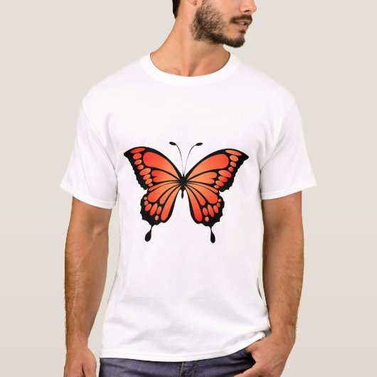 Zeer mooie vlinder t-shirt (Voorkant)
