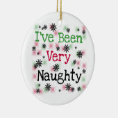 Zeer Naughty Funny Holiday Ornament (Rechts)