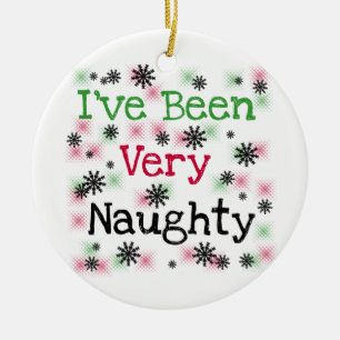 Zeer Naughty Funny Holiday Ornament