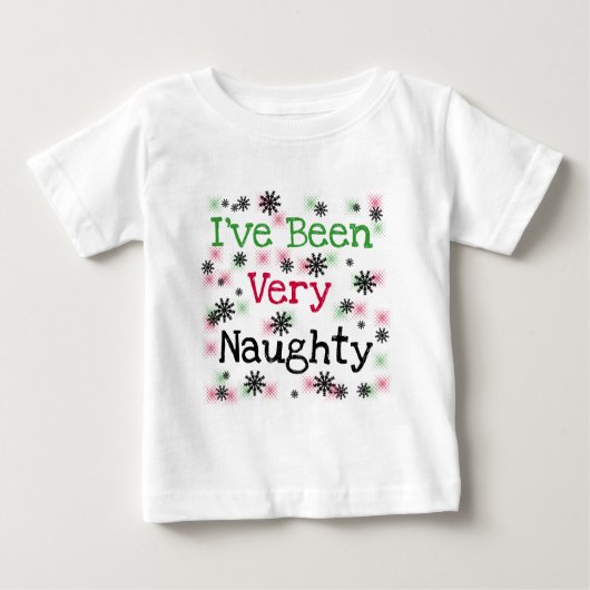 Zeer Naughty Holiday T-shirts en cadeautjes (Voorkant)