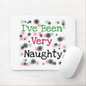 Zeer Naughty Holiday T-shirts en cadeautjes Muismat (Met muis)