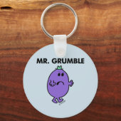 Zeer ongelukkige meneer Grumble Sleutelhanger (Voorkant)