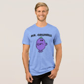 Zeer ongelukkige meneer Grumble Tri-Blend Shirt (Voorkant volledig)