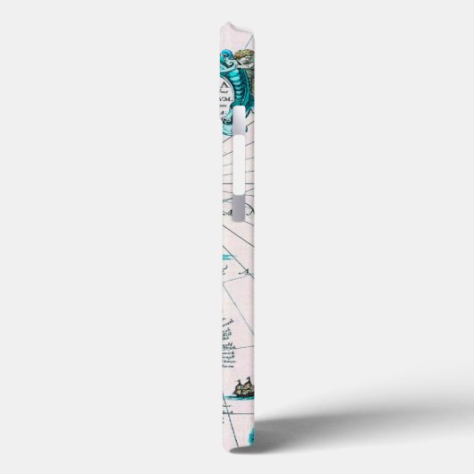 Zeer oude Antiek Kaart van Britannia Case-Mate iPhone Case (Achterkant / Links)