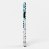 Zeer oude Antiek Kaart van Britannia Case-Mate iPhone Case (Achterkant/rechts)