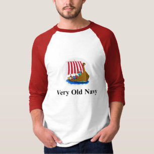 Zeer oude marine t-shirt