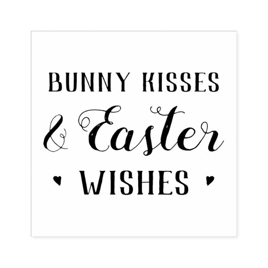 ZEER paasstempel. Bunny Kisses & Paaswijn. Rubberstempel (Afrduk)