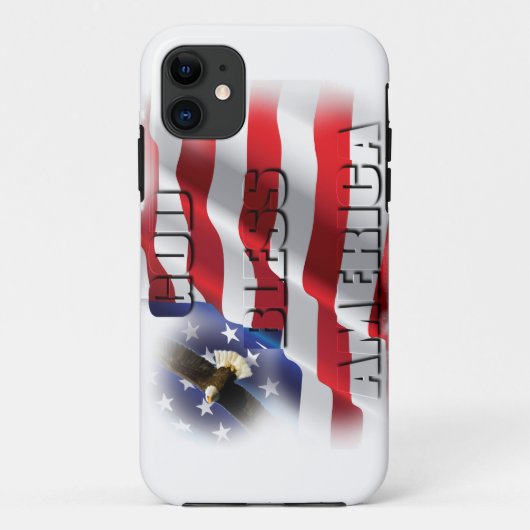 Zeer Patriottische G.B.A Opvliegende Adelaar Case-Mate iPhone Case (Achterkant)