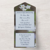 Zeer pensioen partij papier all in one uitnodiging (Binnen)