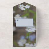 Zeer pensioen partij papier all in one uitnodiging (Buitenkant)