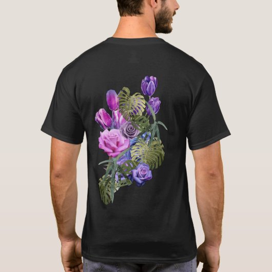 Zeer-Peri-blauw-violette kleur van het jaar 2022 T T-shirt (Achterkant)