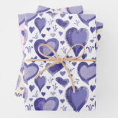 Zeer Peri hoort Pattern Drawing Valentijn' s Day Inpakpapier Vel (In situ)