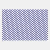 Zeer Peri Paarse roze Floral bruiloft Inpakpapier Vel (Voorkant 3)